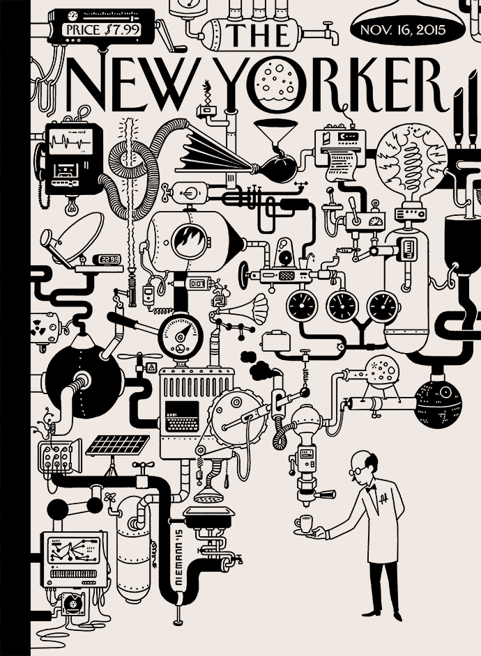 Christoph Niemann The New Yorker Cover