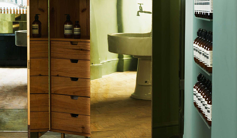 Ilse Crawfoard Aesop Shop