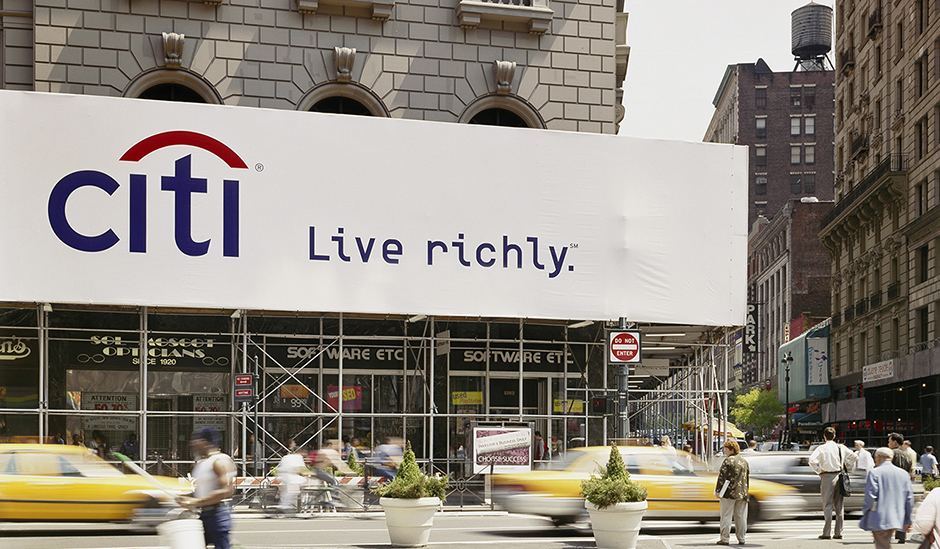 Paula Scher Citibank