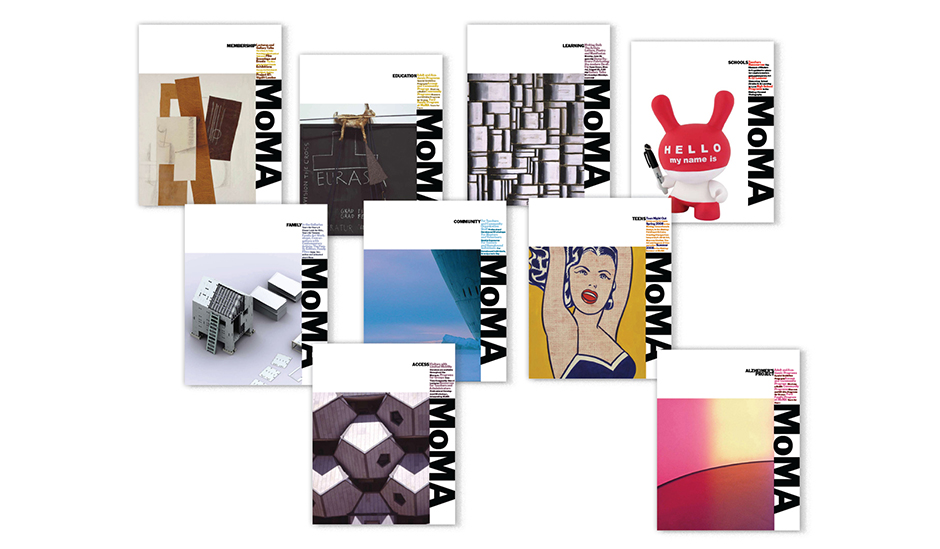 Paula Scher MoMa (Museu de Arte Moderna)