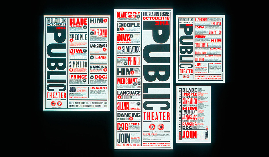 Designer Gráfico Paula Scher The Public