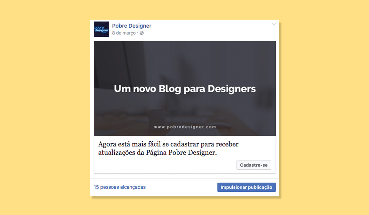 Pobre Designer - O início