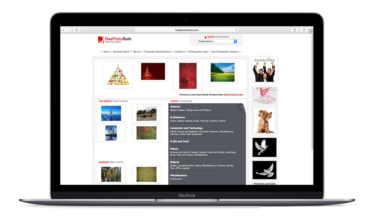 banco de imagens free photos bank