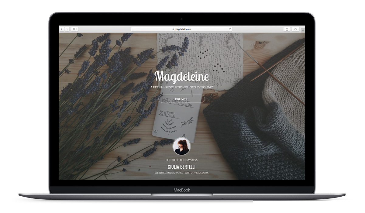 banco de imagens magdeleine