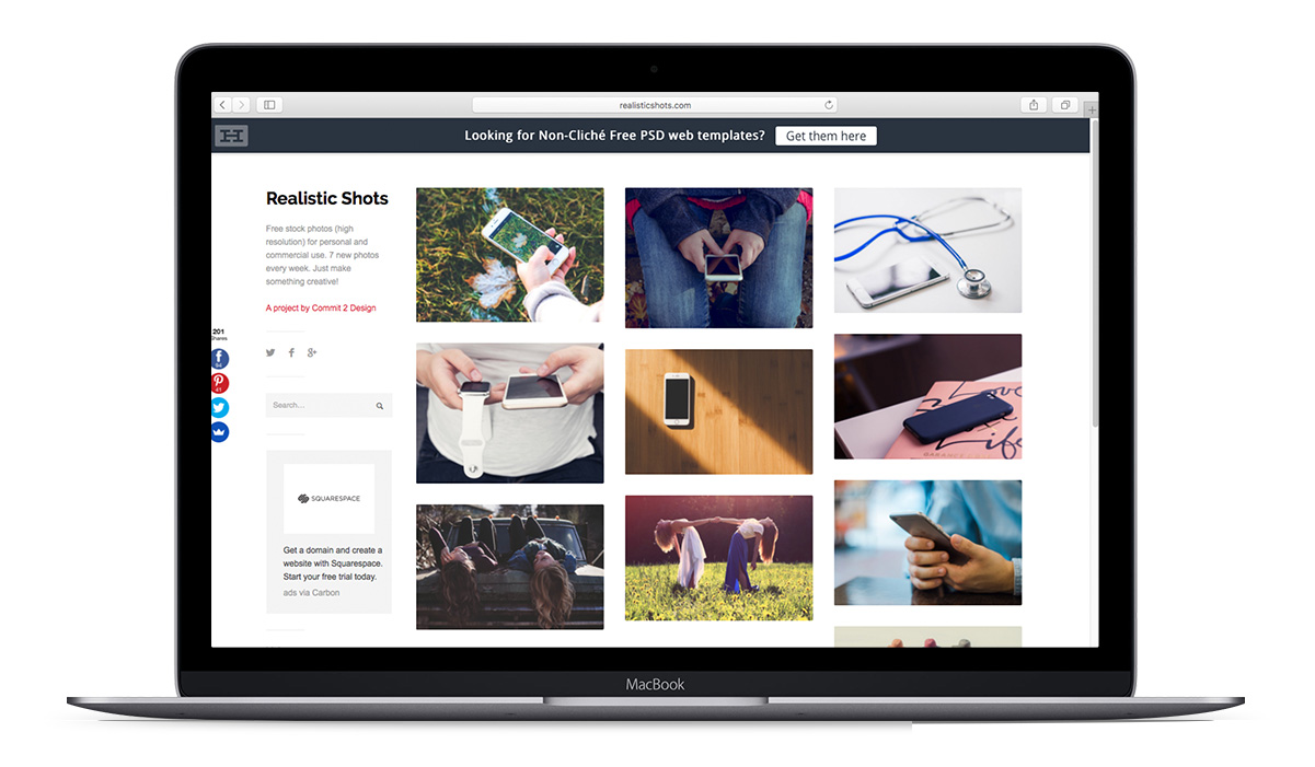 banco de imagens realistic shots