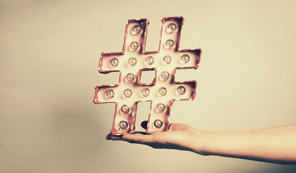 Hashtags no Instagram para designers