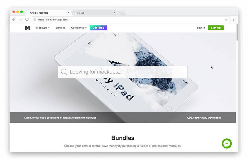Original Mockups - Freebies