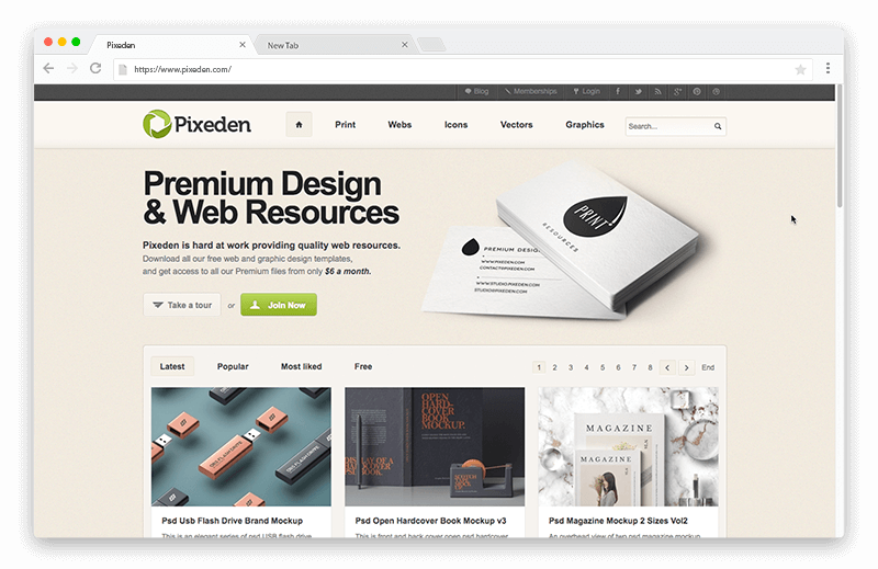 Pixeden - Recursos para designers